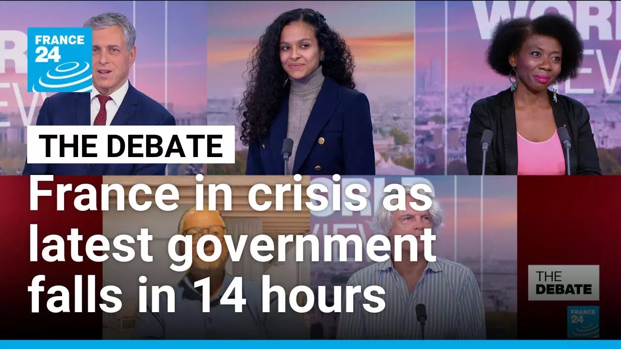 A mess of Macron's making? France in crisis as latest government falls in 14 hours • FRANCE 24