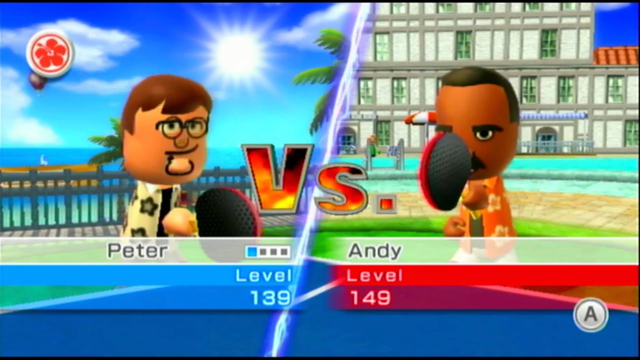 late night wii table tennis - my wiimote is having calibration issues