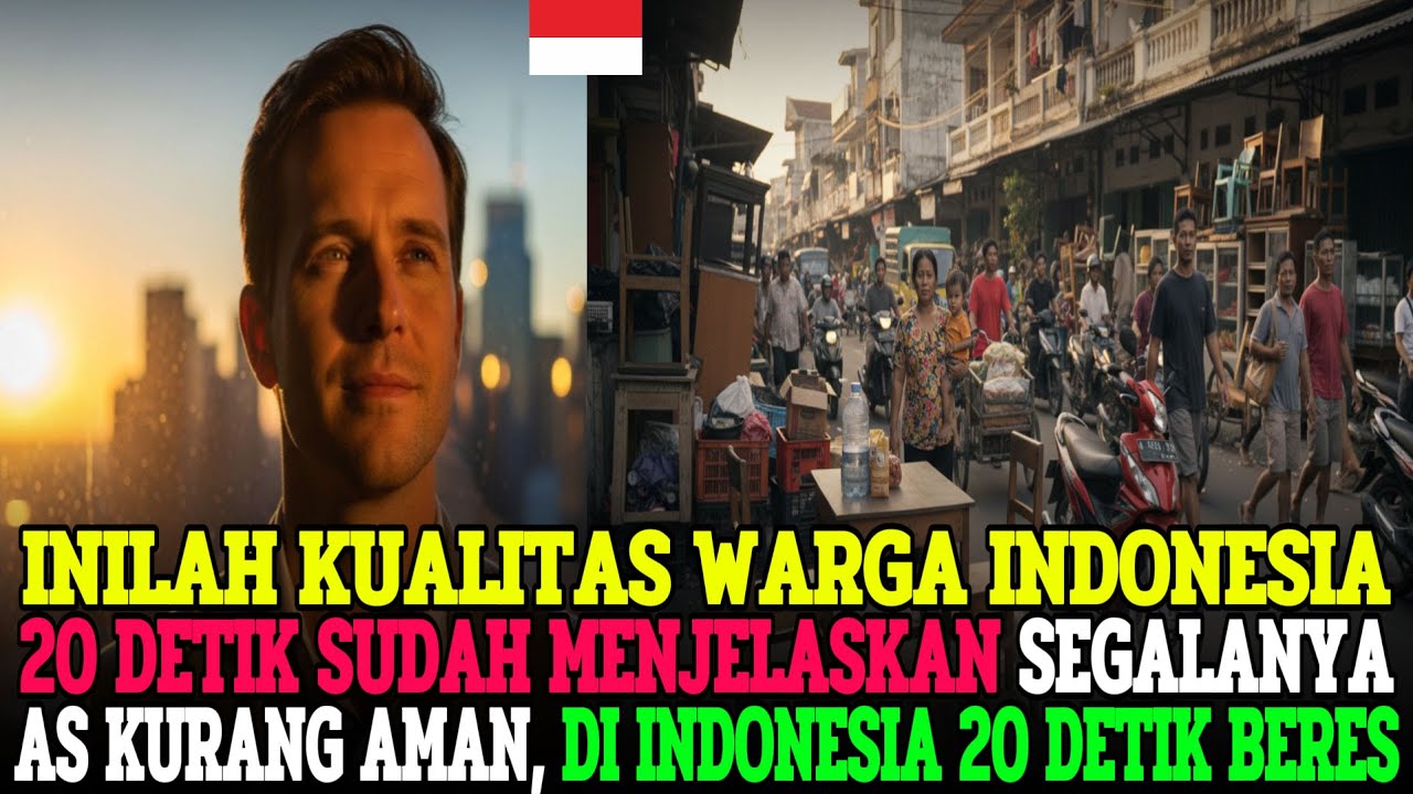 ACARA AS BANDINGKAN KEAMANAN DUNIA, TAPI KAGET DI INDONESIA DALAM 20 DETIK!