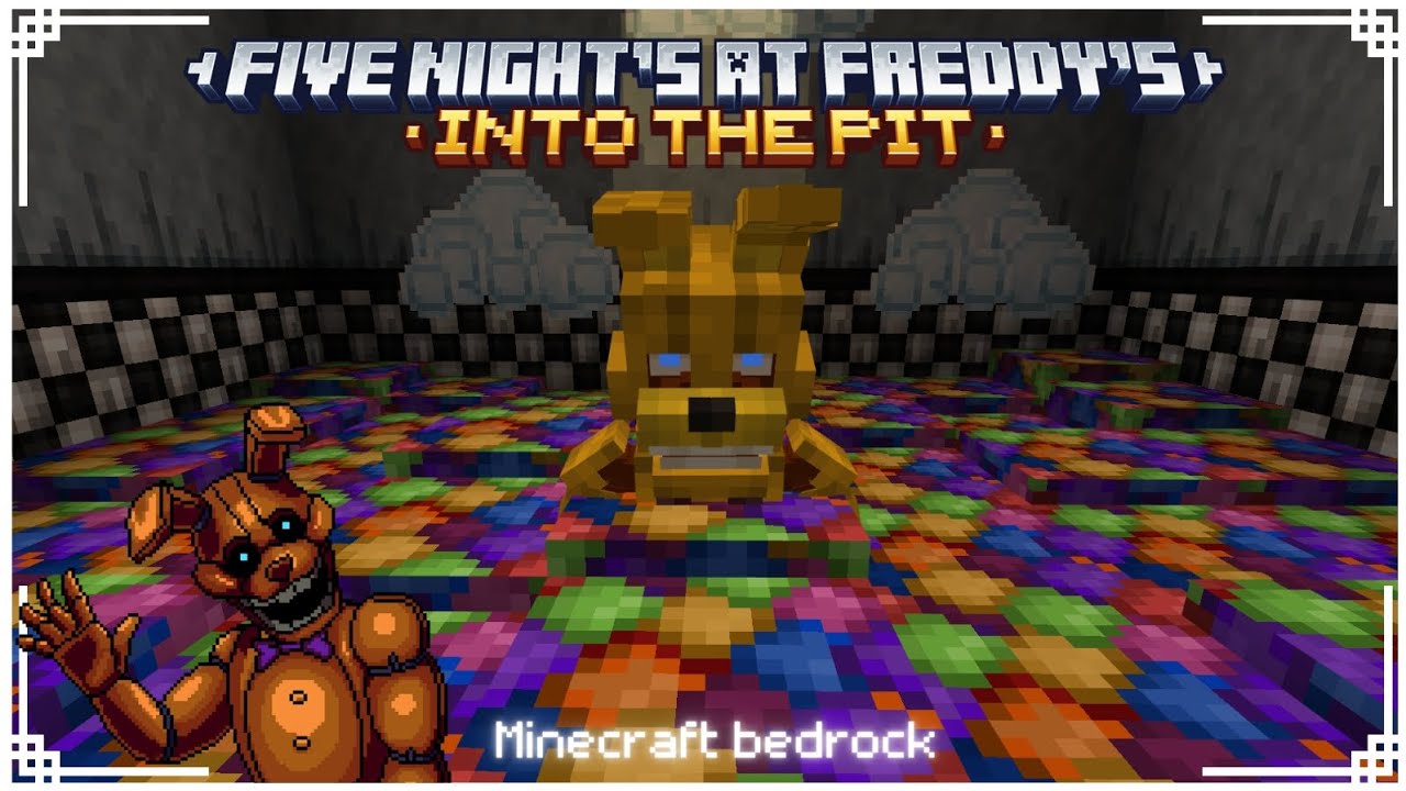 [FNAF Into The Pit] Jeff's Pizza/Freddy Fazbear's Pizza's Minecraft Bedrock