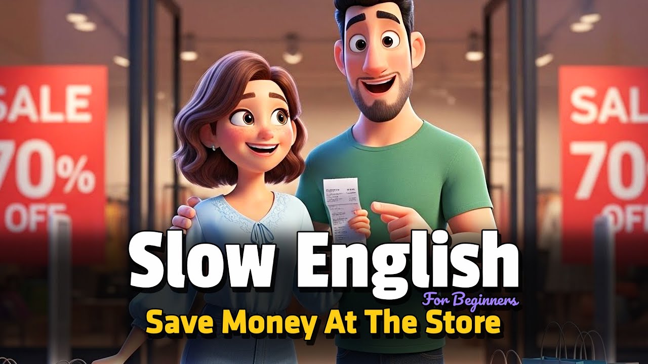 SHOPPING SMART! Learn How to Save Money on Clothes | English Listening Practice (A2 Level)