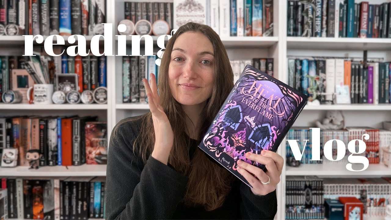 Reading Vlog - Heat of the Everflame💜