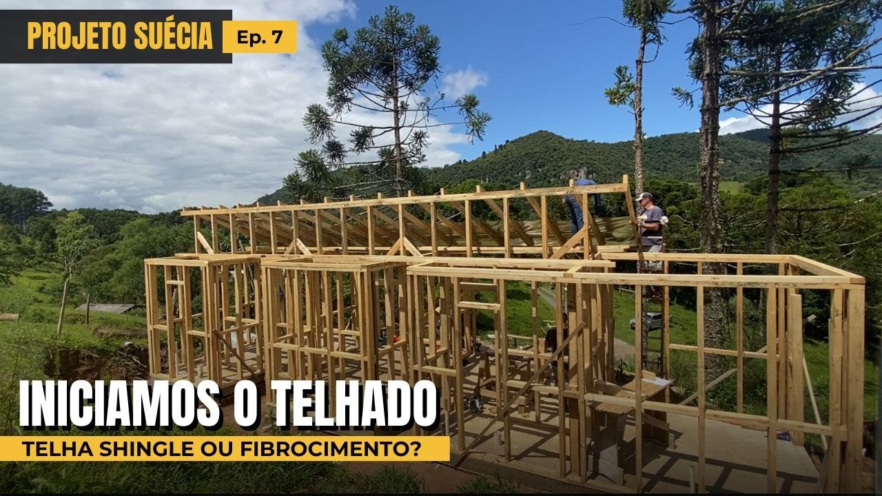 Ep.7: chegou a vez do telhado e decidimos fazer diferente