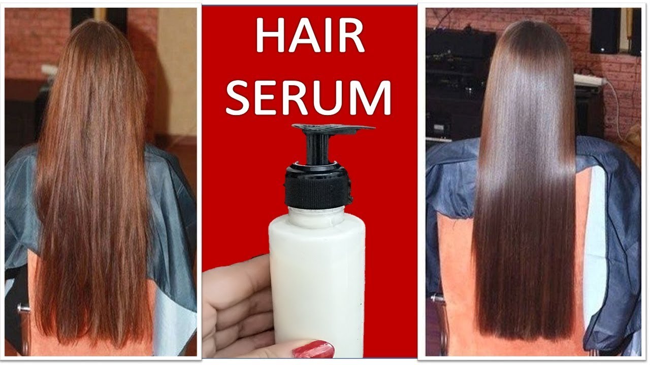 I used this homemade hair serum for 10 days and see the results- Silky shiny soft hair