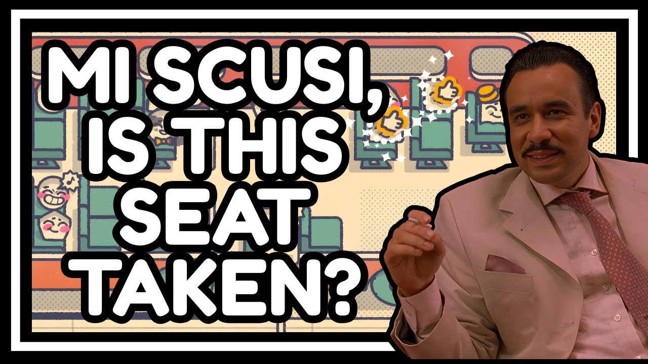 Getting a little TOO cozy... - Is This Seat Taken? (Solo)