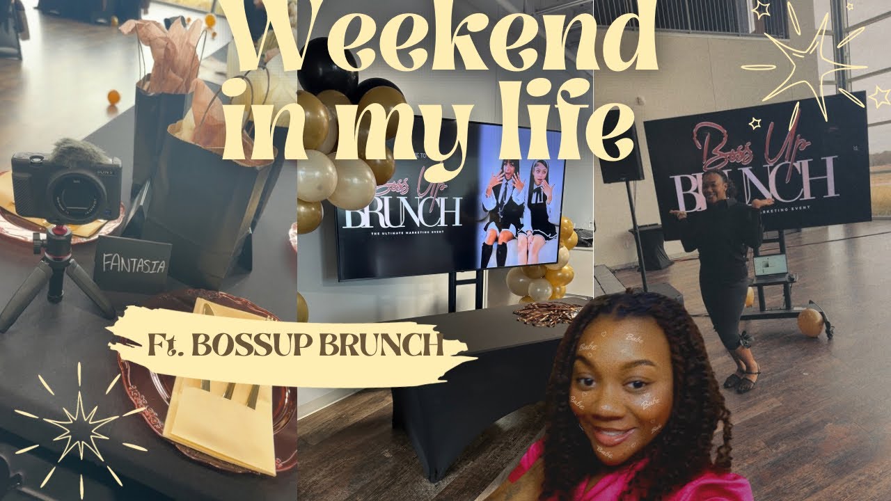 Day in the Life || BOSS UP BRUNCH, PARIS BAGUETTE, And NEW CAMERA 