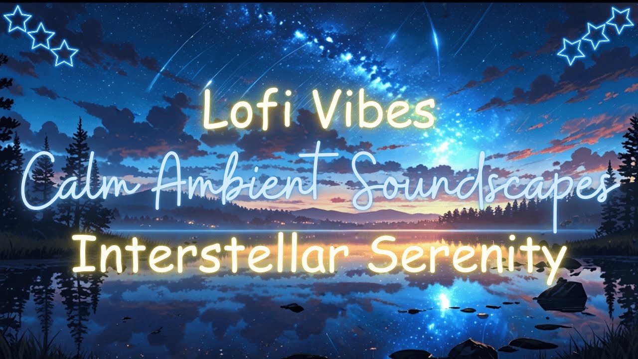 Lofi Interstellar Serenity: Calm Ambient Soundscapes for Relaxation #interstellar #lofi #calmbeats