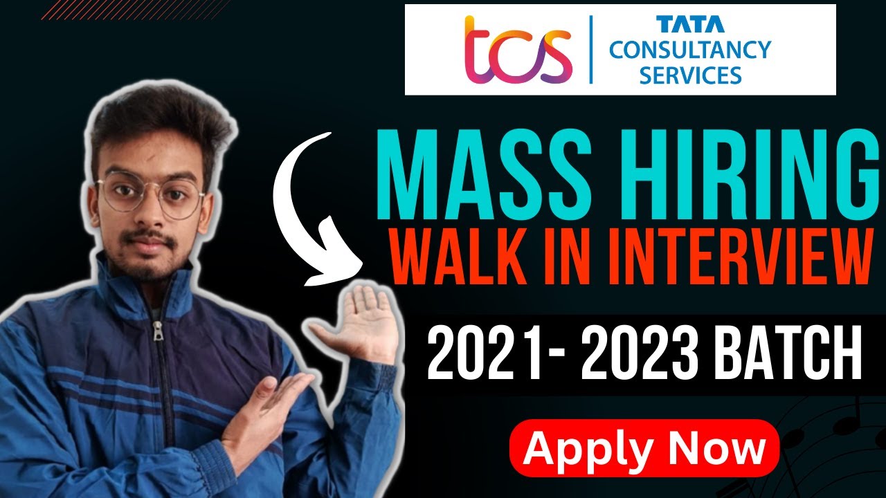 TCS Mass Hiring | Biggest Off Campus Drive | 2021 | 2022 | 2023 Batch Hiring | Kn Academy Jobs
