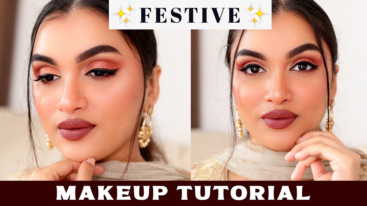 TRADITIONAL Indian Festive Makeup Tutorial | BeautiCo.
