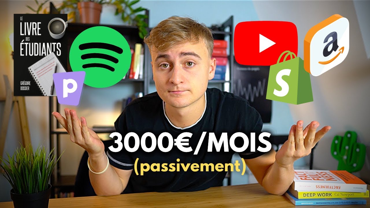 Mes 7 sources de revenus passifs à 23 ans