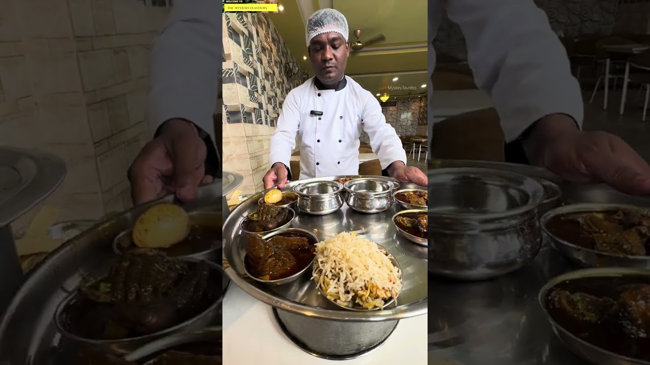 Nagpur Biggest Maharaja Non Veg Thali | Non Veg Thali #food #nonvegthali #viral