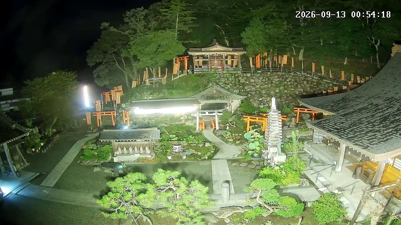 土屋銭洗い辯財天　妙圓寺境内ライブカメラ