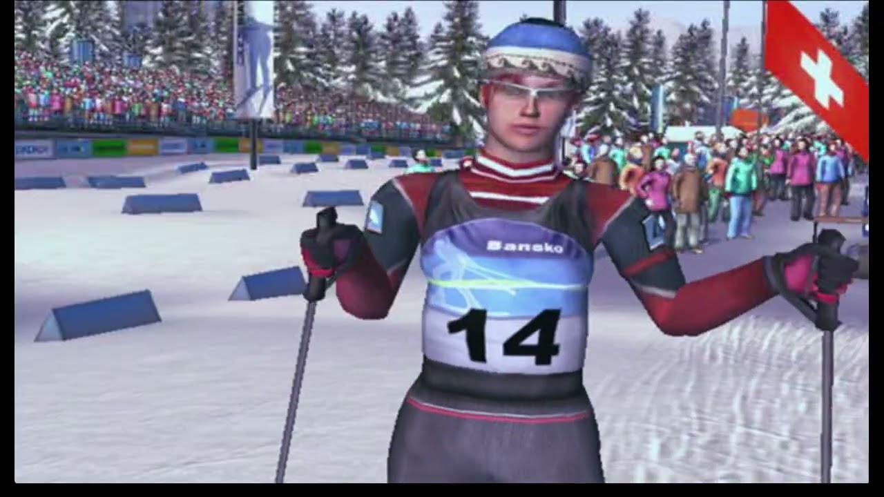Play Station 2 Demo - Biathlon 2008