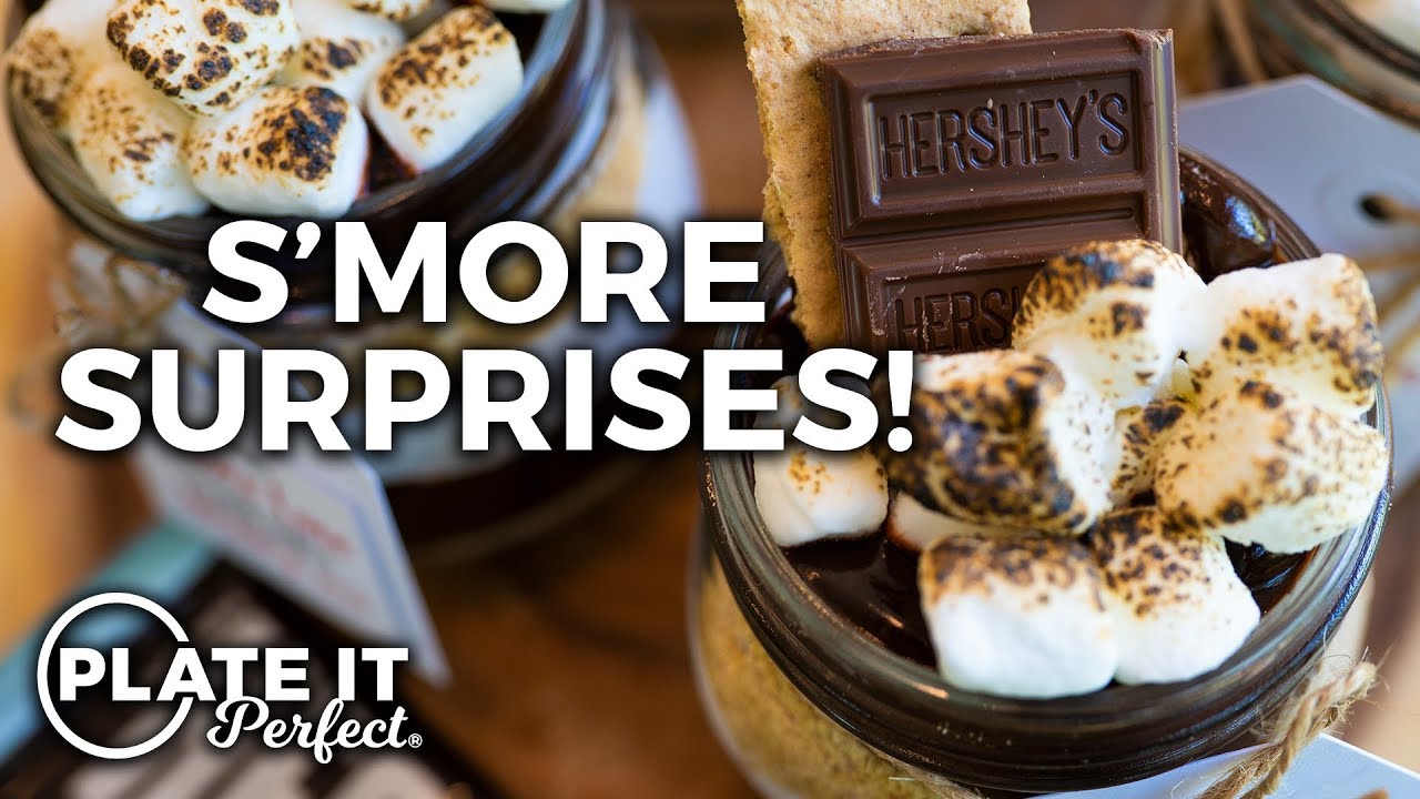 Homemade S'more Surprises In A Jar! | Plate It Perfect