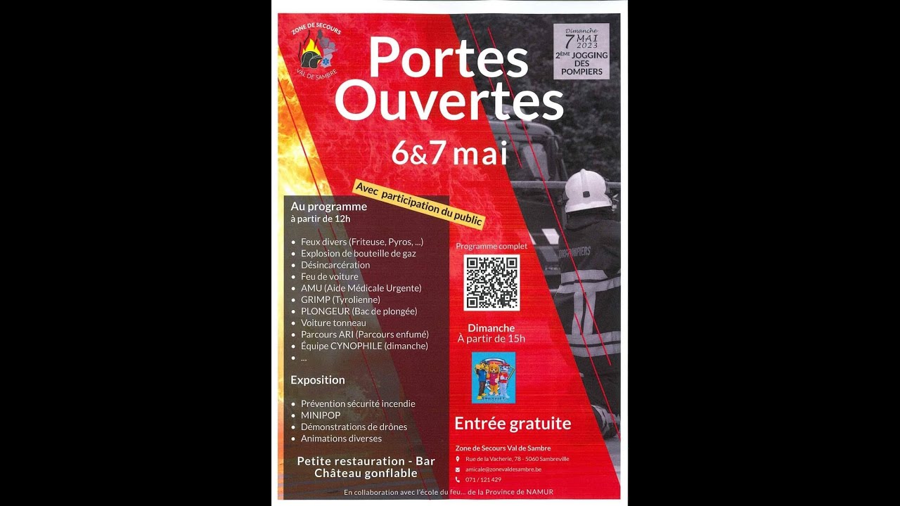 Portes ouvertes du 6 et 7 mai 2023