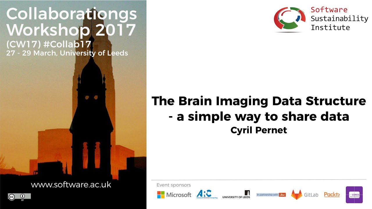 The Brain Imaging Data Structure - a simple way to share data