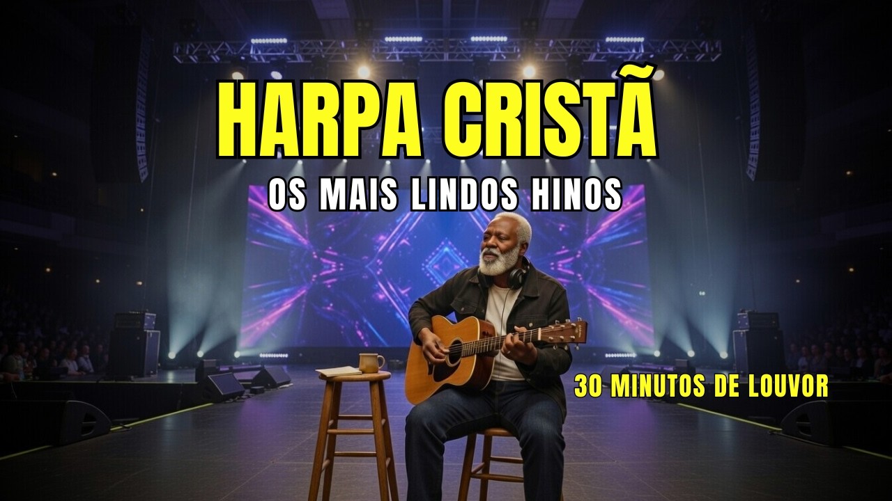 OS MAIS BELOS HINOS DA HARPA CRISTÃ - 30 MINUTOS DE ADORAÇÃO - HINO SERTANEJO- HINOS DO SERTÃO