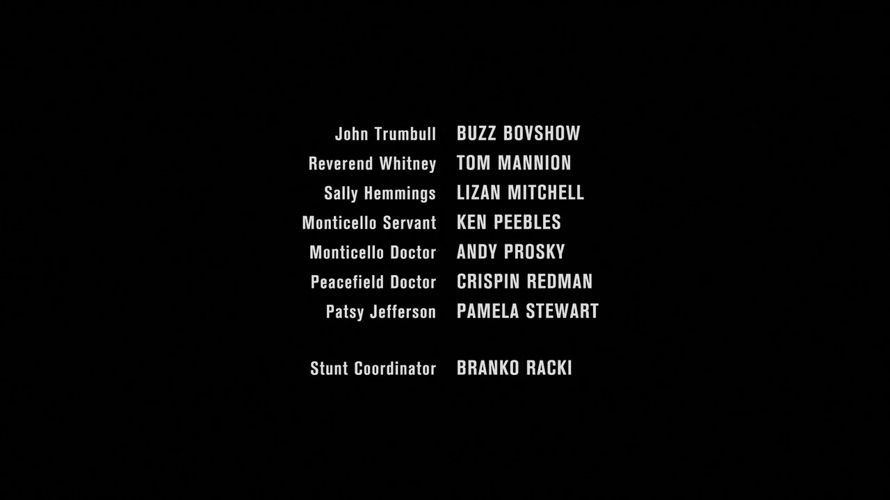 John Adams and Abigail Adams' exchange + Final Credits - HBO John Adams