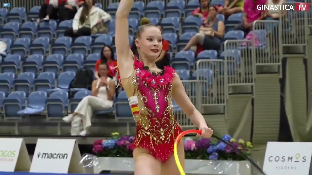 Cristina KORNIYCHUK (ESP). Hoop. WCC PORTIMAO 2023. World  Challenge Cup Portimao. Qualifications.