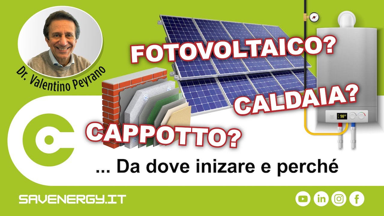 Come migliorare l'efficienza energetica e quali interventi vanno fatti per primi