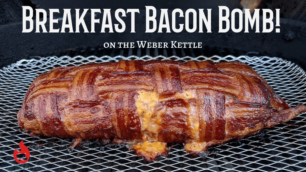 Breakfast Sausage Recipe Stuffed and Wrapped in Bacon | Breakfast Bacon Bomb