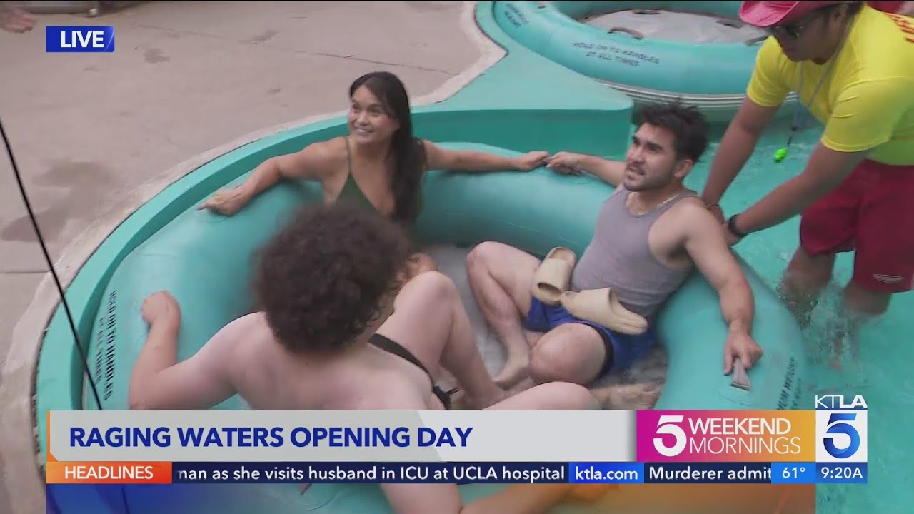 Raging Waters opening day