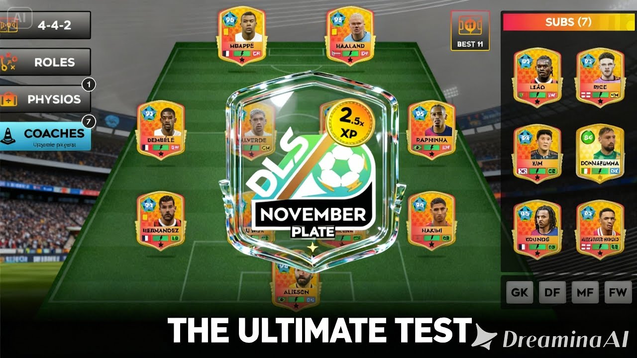 DLS 25 NOVEMBER PLATE COMPLETED STARTING FROM 34 POINTS