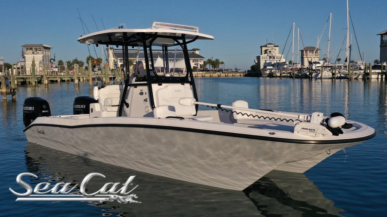 Sea Cat 260 Hybrid Catamaran Detailed Walk Through