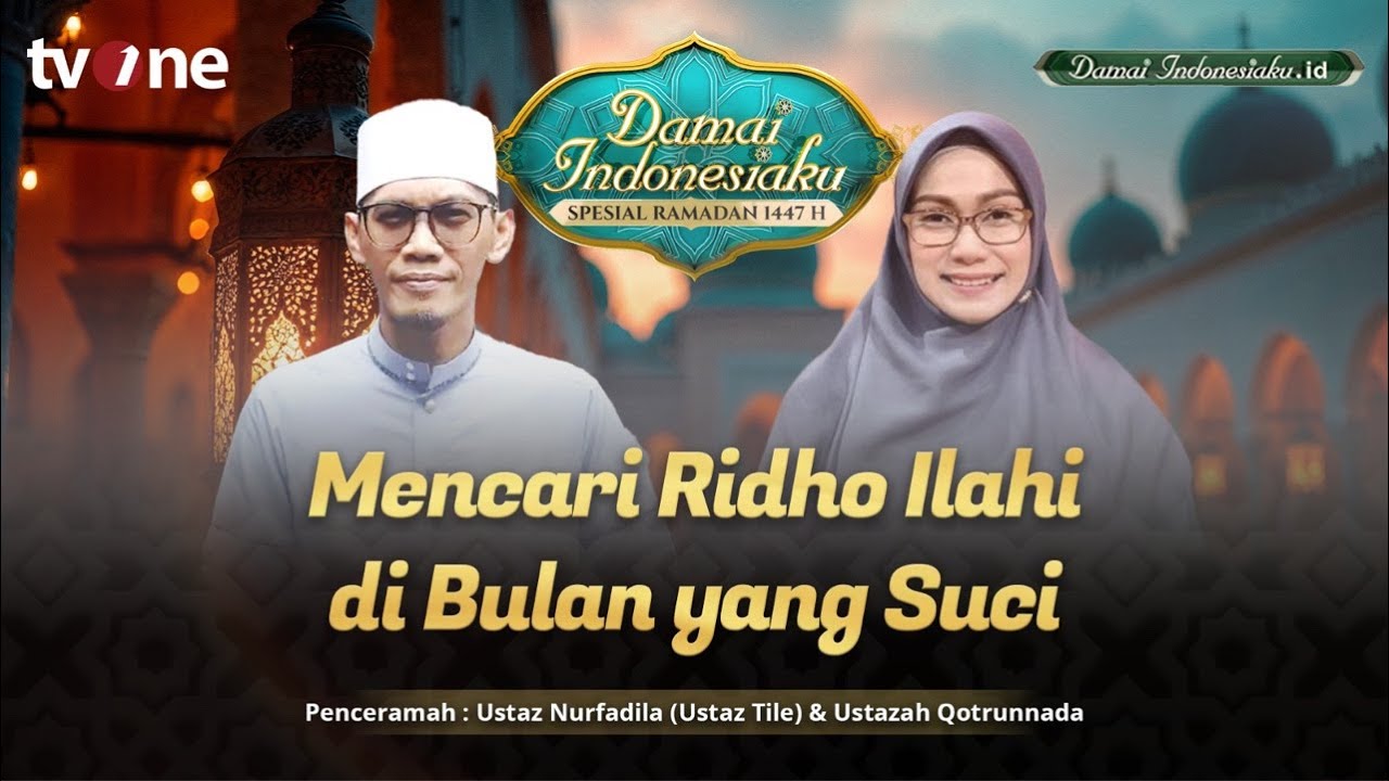 DAMAI INDONESIAKU SABTU 21 Feb 2026 Pukul 14.30 WiB