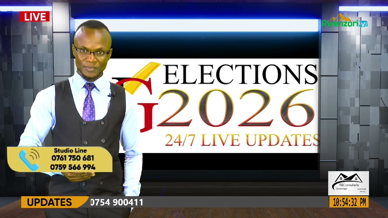 MORE OF THE UPDATES FROM THE TALLY CENTER, KAUNTURA BRIAN SPEAKS WITH RWENZORI TV AFTER HIS WIN.