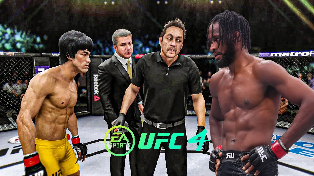 Bruce Lee vs Neil Magny   EA Sports UFC 4   Dragon Fight 🔥🐲