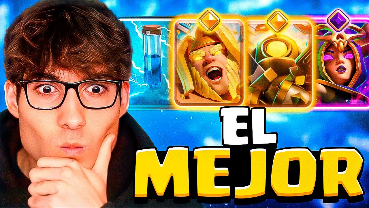 😳EL MEJOR MAZO CON GIGANTE HÉROE EN CLASH ROYALE 