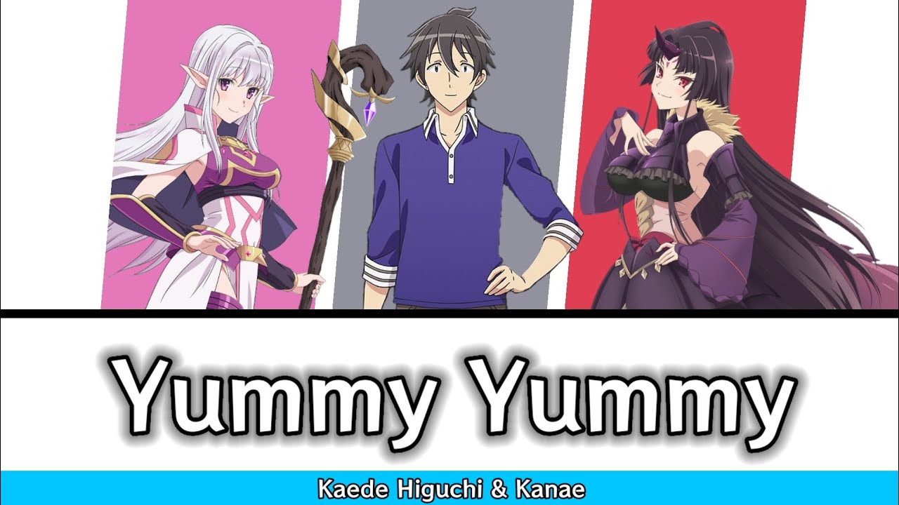Nihon e Youkoso Elf-san Ed.F | Kaede Higuchi, Kanae - Yummy Yummy | [Lirik & TL]