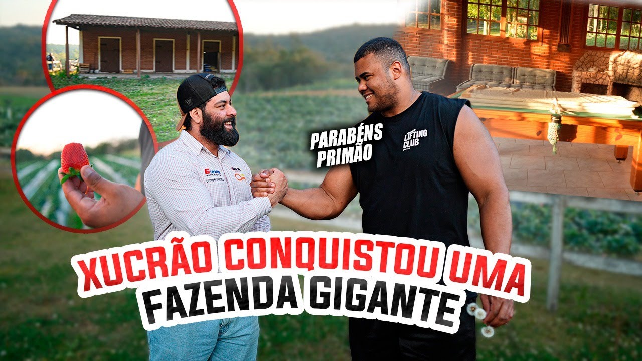 BITELO CONHECEU A NOVA CONQUISTA DO XUCRAO - FAZENDA NO INTERIOR