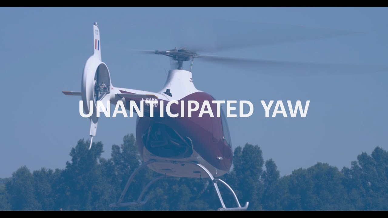 EASA - UNANTICIPATED YAW