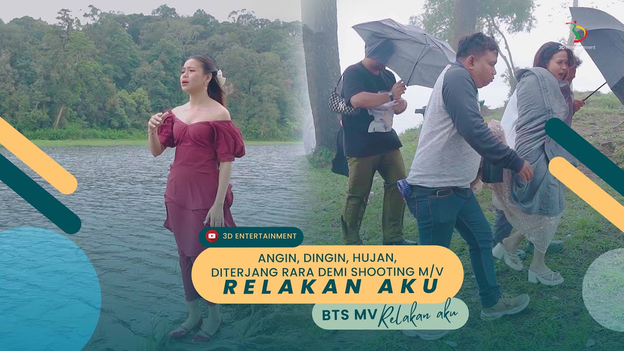 Angin, Dingin, Hujan, semua diterjang Rara demi shooting M/V Relakan Aku | #DangdutKepo