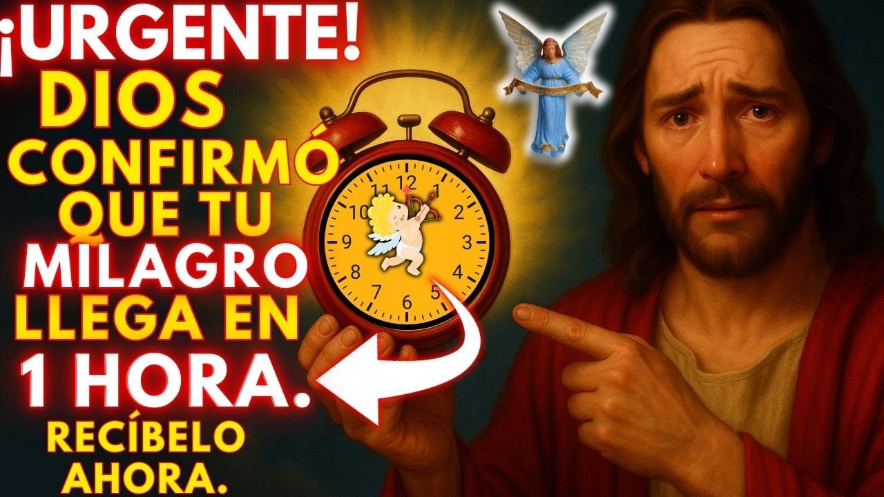 🔥 ÚLTIMO AVISO: DIOS CONFIRMÓ QUE TU MILAGRO LLEGA EN 1 HORA.