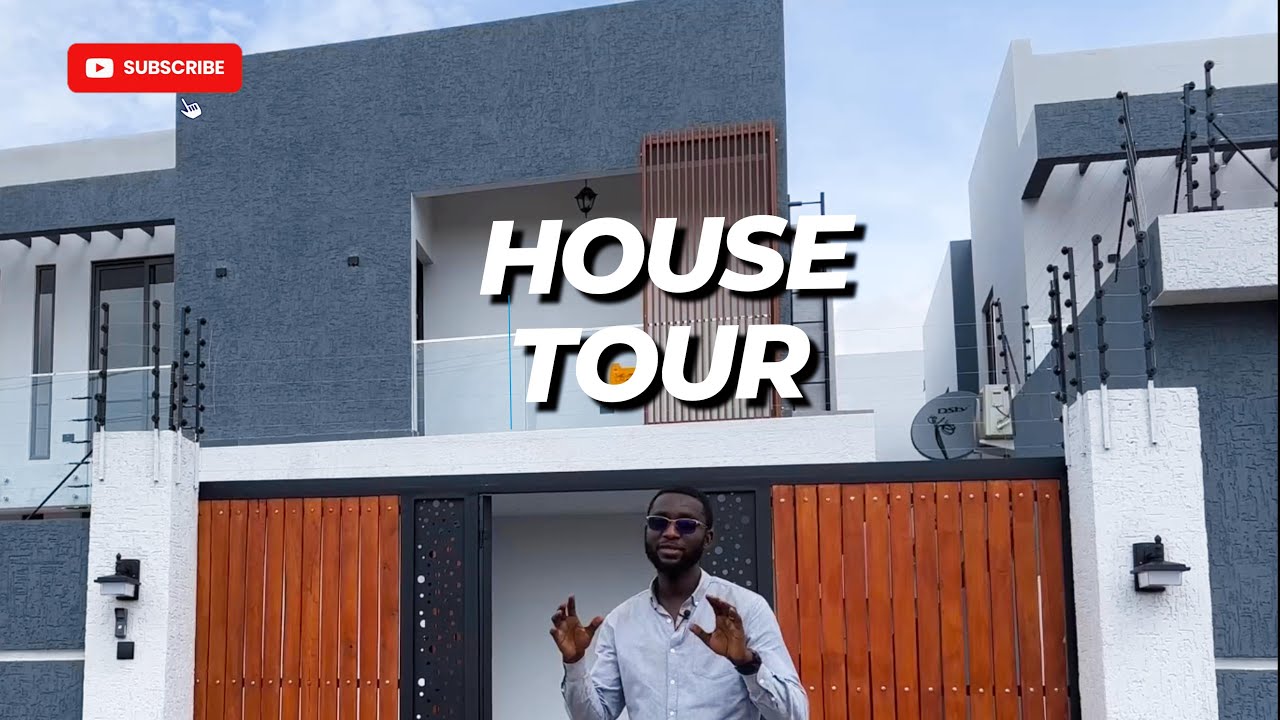 4 BEDROOM HOUSE TOUR IN GHANA | OYARIFA | MINIMALISTIC HOME | BUILDING IN GHANA