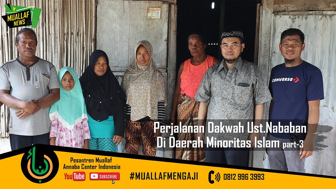 Perjalanan Dakwah Ust NABABAN Didaerah Minoritas ISLAM Part 3