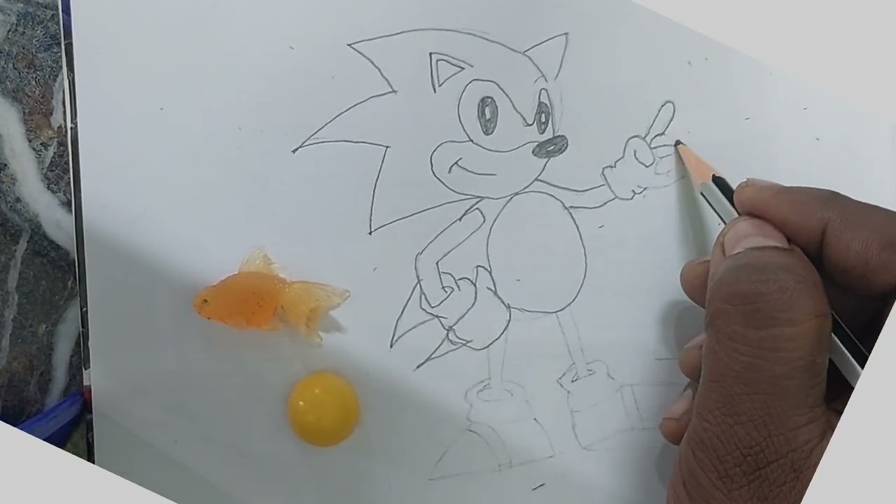 Shadow drawing from sonic 3 
