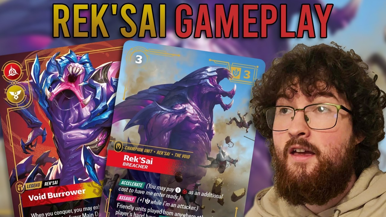 Can I Win With Rek'Sai?? | Riftbound Spiritforged Gameplay
