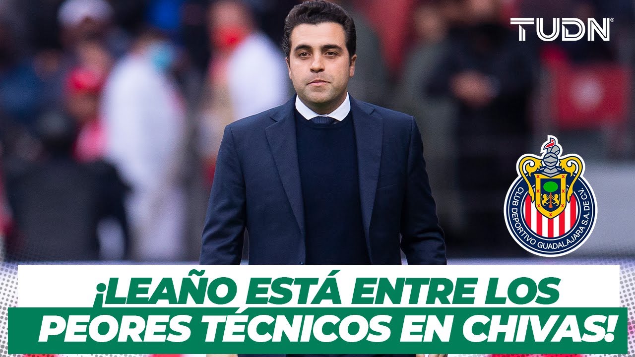 ¡MALOS NÚMEROS! Marcelo Leaño fue cesado como D.T. de las Chivas I TUDN