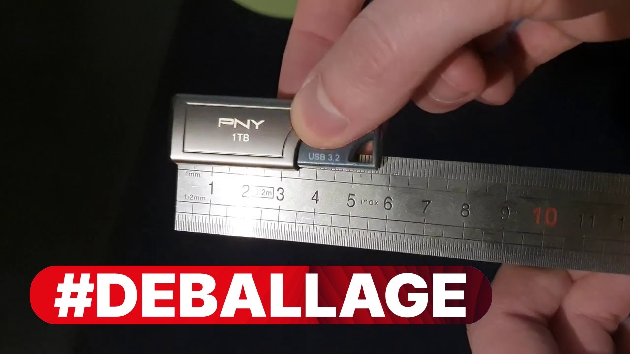 Une clef USB de 1To ! @PnyTechEuMEA Pro Elite V2 3.2 Gen 2 #DEBALLAGE