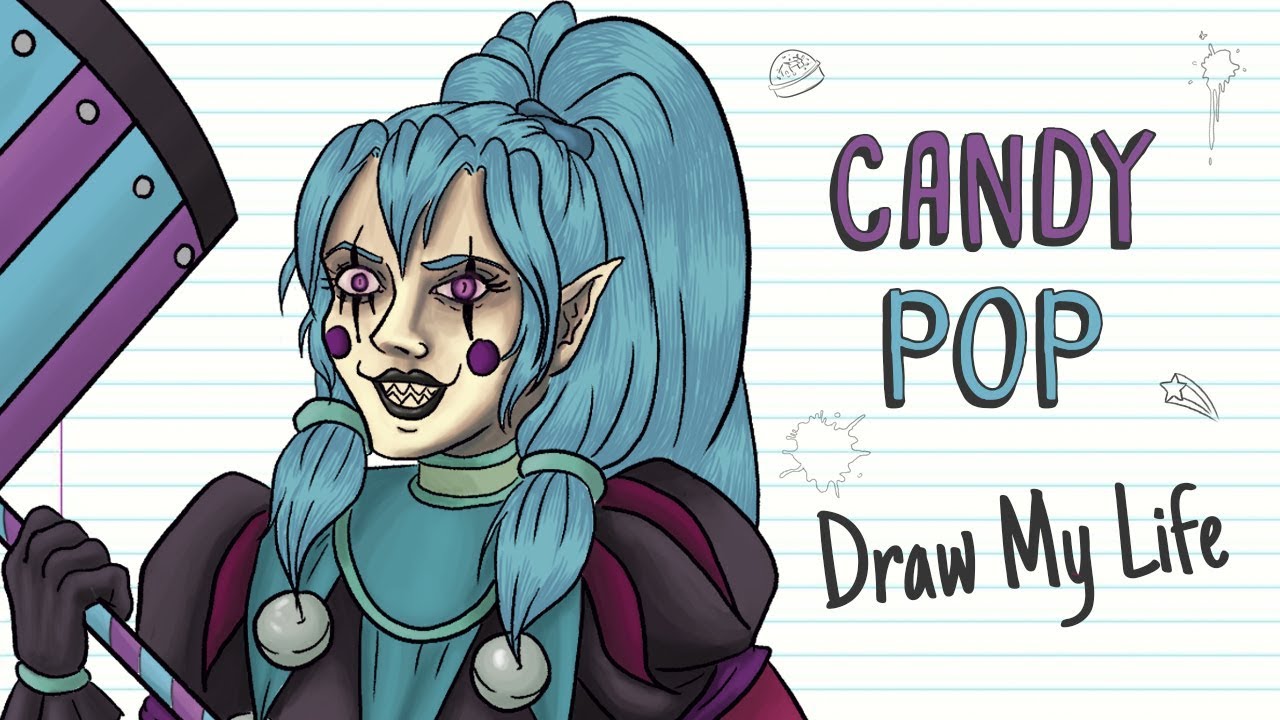 CANDY POP | Нарисуй мою жизнь | CREEPYPASTA