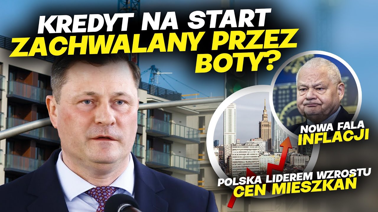Kredyt na Start wychwalany przez armię bot&oacute;w. Polska liderem we wzroście cen mieszkań. Rynkowy Alert