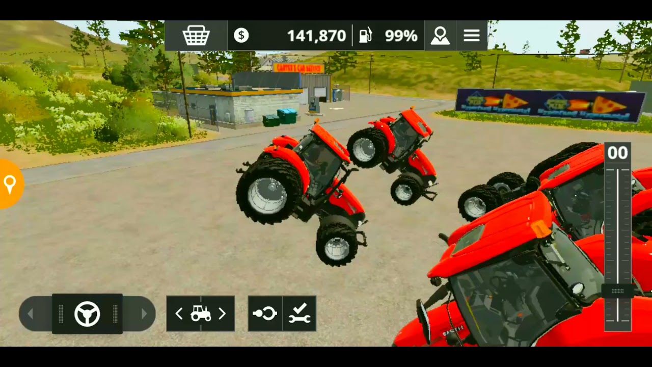 Fs 20(All Rad Tractor Drive Original Sound) Farming simulator 20)Game Play