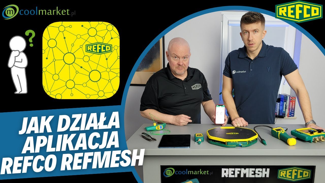 Aplikacja REFCO Refmesh - Wygląd, Funkcje, Tworzenie i zapisywanie raportów