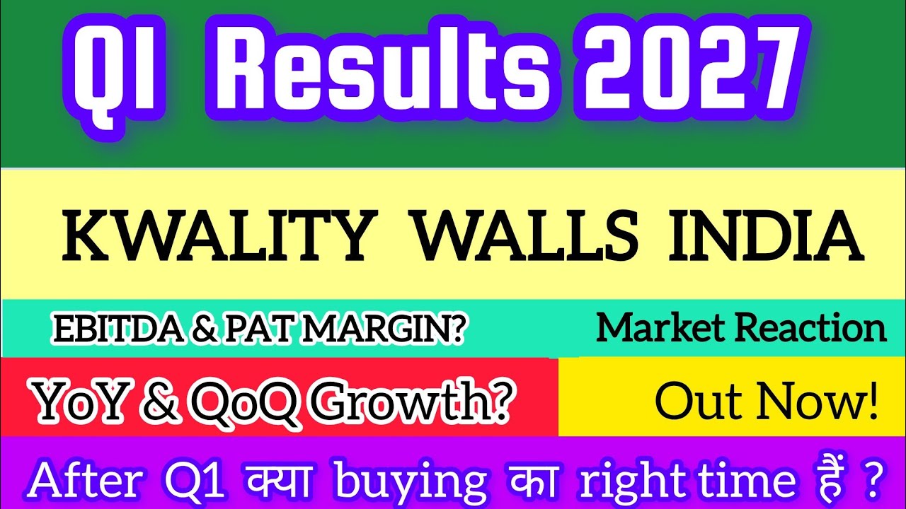 Kwality walls Q1 Results 2027 | Kwality walls Share Latest News | Kwality walls Share Results