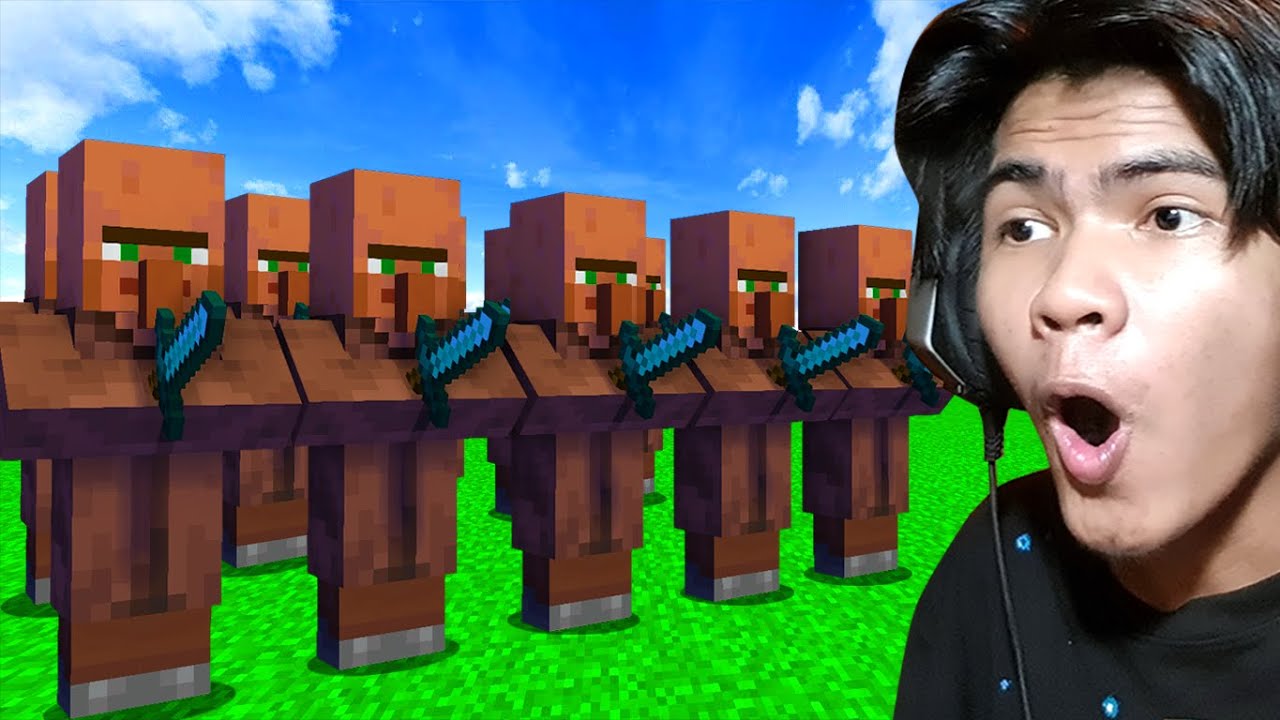 Minecraft, but Villager work for you