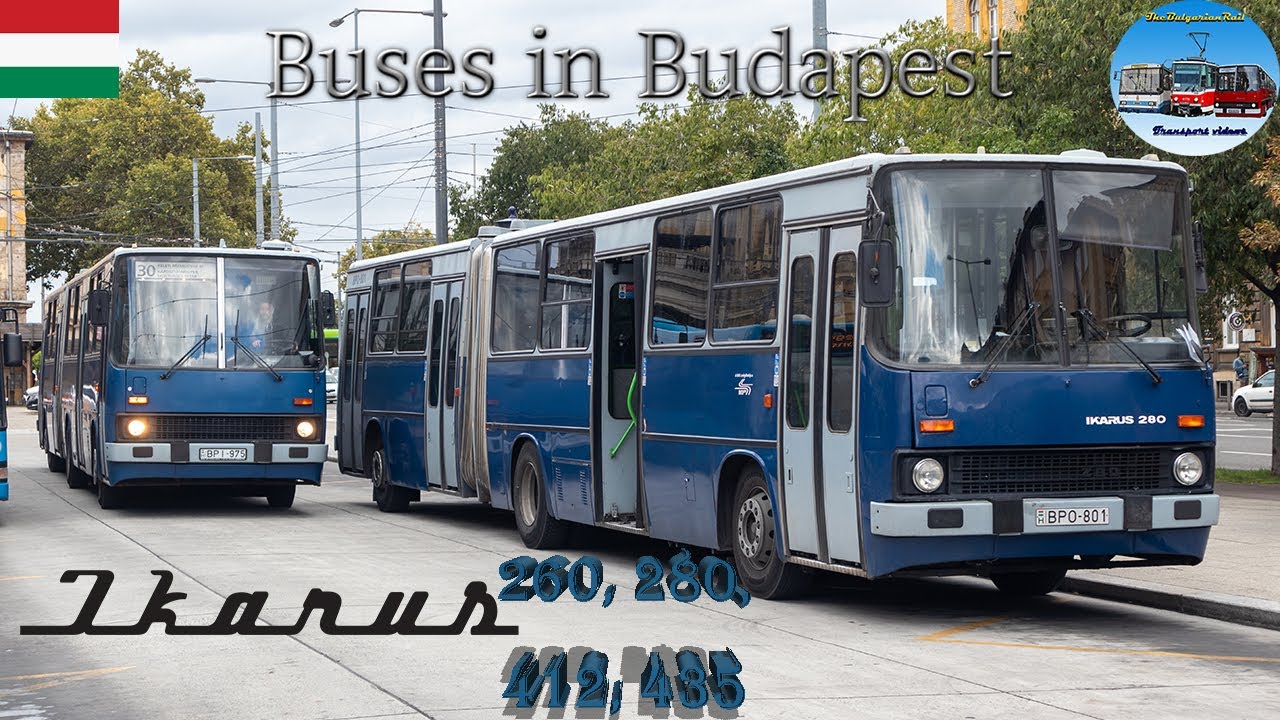 Ikarus Buses in Budapest 🇭🇺 | IK 260, 280, 412 & 435🚌[2022]